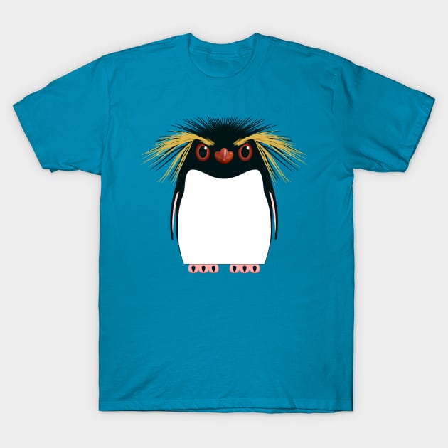 Rockhopper Penguin T-Shirt by adam@adamdorman.com